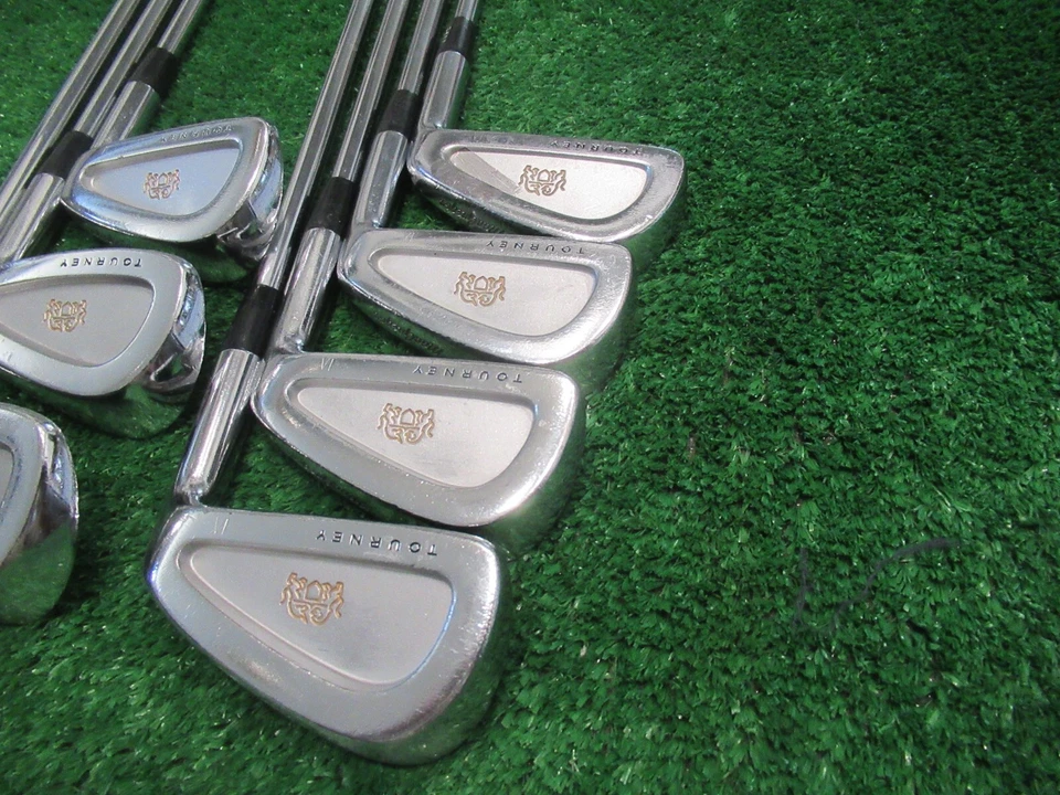 MACGREGOR TOURNEY FORGED PCB TOUR IRON SET 3-9 IRONS R300 REGULAR STEEL RH - Image 2 of 4