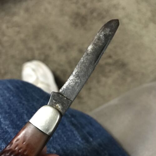 Vintage KABAR 1108 USA 3 Blade Big Stockman Knife KA-BAR - Picture 13 of 18
