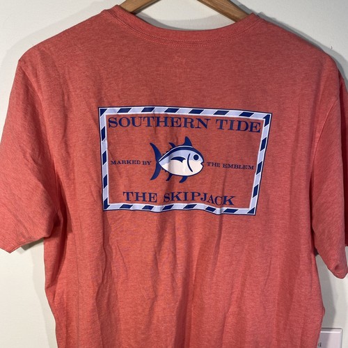 Southern Tide Men's Medium M Short Sleeve Tee The Skipjack Sailing T-shirt - Picture 3 of 9