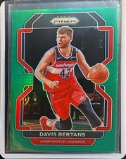 Davis Bertans - 2021-22 Panini Prizm Basketball - Green Prizm #23
