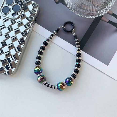 Hanging Rope Rhinestone Phone Lanyard Cellphone Chain Bag Accessories - 第 6/15 張圖片