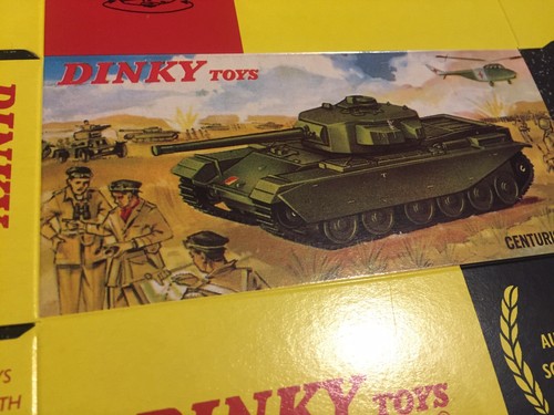 DINKY TOYS Reproduktionsbox für 651 Centurion Panzer Repro Militär Armee - Bild 2 von 10