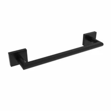 ICO Bath Volkano Crater 13" Towel Bar Model: V62135, Matte black