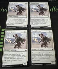 Blaring Recruiter X4 Battlebond Magic the Gathering MTG
