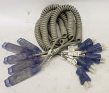 Lot of 5 - 6FT  Maximum 1250W 10A 125V Medical Grade 3-Way AC Extension Cord