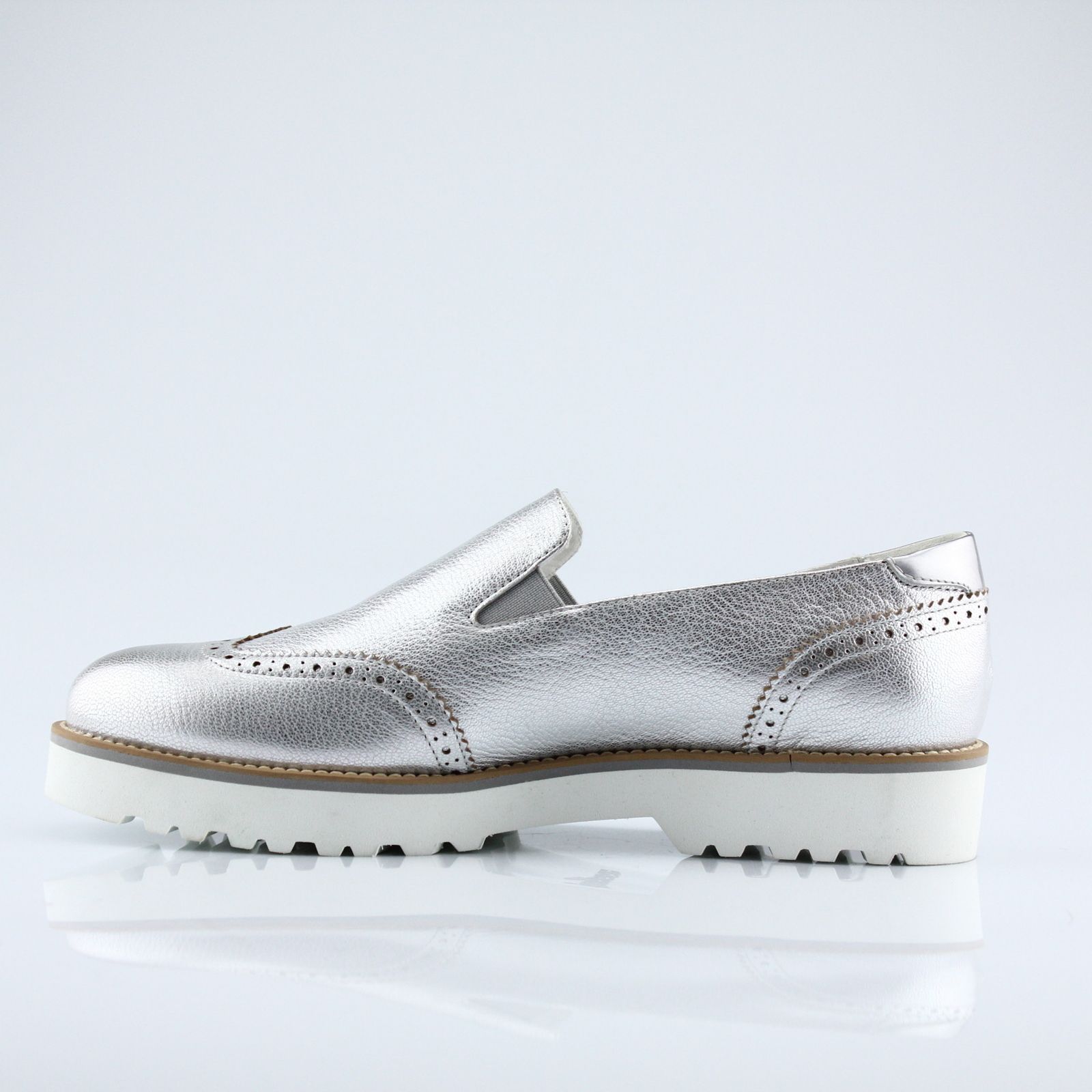 HOGAN AUF ENGLISCH SCHUHWERK FRAU ÜBERSTREIFEN LEDER plata plata plata - 5281 541db1 HOGAN AUF ENGLISCH SCHUHWERK FRAU ÜBERSTREIFEN LEDER plata plata plata - 5281 541db1
