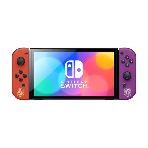 Nintendo Switch OLED HEG-001 Pokémon Edizione Scarlatta e Viola - 64GB NUOVO - Foto 3 di 5