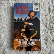The Horse Soldiers (VHS Sealed) Starring John Wayne