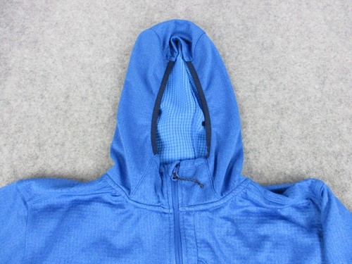 Columbia Hoodie Mens Extra Large Blue Omni Wick Park View Sweatshirt Sweater - Picture 2 of 10