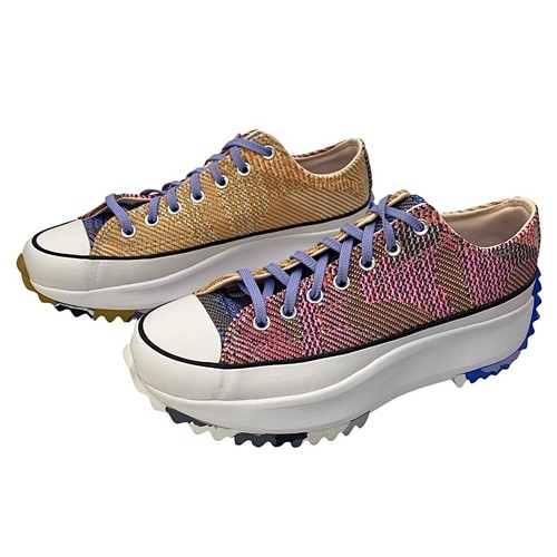 Converse Run Star Hike Knit Mashup Low Shoes Sneakers Unisex Women 10, Men 8.5 M - Picture 7 of 13