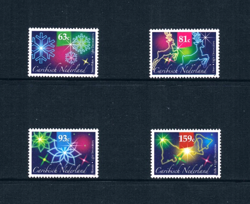1/3 off $8.00 Scott Value - 2011 CARIBBEAN NETHERLANDS Christmas CV MNH NH UMM - Picture 3 of 4