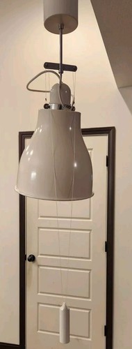Vintage IKEA TAKTER Pendant Ceiling Lamp | White | 1995 | NEW - Picture 4 of 5