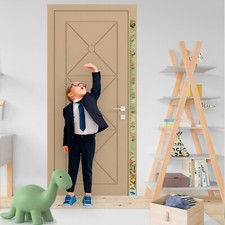 Dinosaur Growth Charts Wall Sticker, Personalized Dinosaur Height Chart