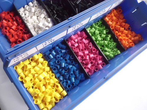 NEW GOLF CLUB FERRULES ~ SEVERAL COLOURS & SIZES ~ THIS LISTING ~ RED .370 x 2 - Picture 6 of 6