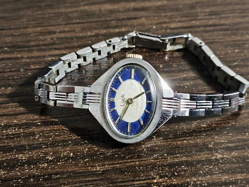 Watch bracelet Vintage Women's Lady LUCH Beauty Soviet Mechanical ussr serviced! - Picture 7 of 18