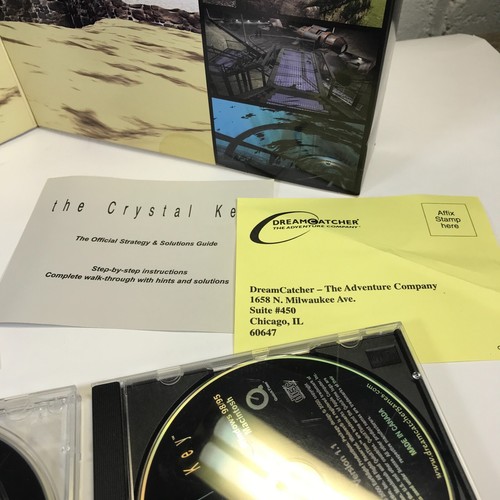 Beyond Atlantis Crystal Key Riven Myst PC Video Games CD Big Box Complete VTG - Picture 21 of 24
