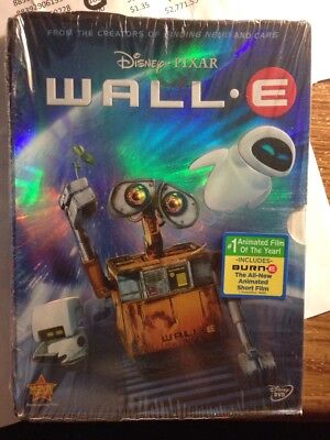 Wall E Dvd 08 New Cardboard Case Wrinkled Free Shipping Ebay