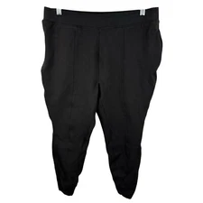 Coolibar Sarsala Cove Leggings Black Size Large 25 In UPF 50+ Proetction Stretch