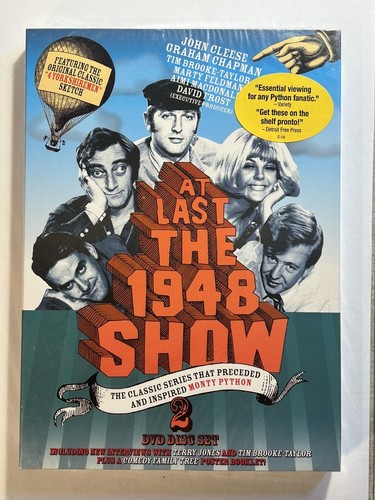 At Last The 1948 Show DVD Sealed New 2 Disc Set Marty Feldman Graham Chapman - Imagen 3 de 3