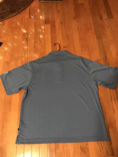 * Herren Golf Poloshirt Gr. XL Forest Oaks Blue Eleven Straight Byron Nelson Top - Bild 8 von 8