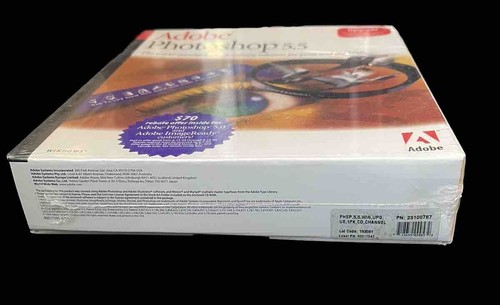 Adobe Photoshop 5.5 Upgrade for Windows 95/98/NT OEM Retail Box 23100787 NEW - Picture 4 of 5