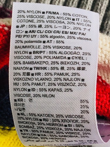 GAP KIDS Youth Girls Rainbow Crazy Stripe Crewneck Pullover Sweater Size 12 XL - Picture 14 of 18