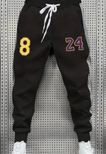 Kobe Bryant Joggers Black Mamba Day 8/24! 🥶🐍🔥 LARGE or X-LARGE Size. Stretch