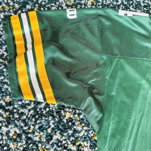 Vintage 90s Green Bay Packers Football Jersey #4 Brett Favre Youth Large Wilson - Picture 6 of 9