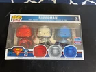 Funko Pop! Heroes Superman 80 Years 3-Pack 2018 Fall Convention Exclusive Chrome
