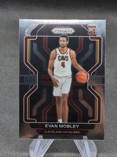 EVAN MOBLEY (CLEVELAND) - 2021-22 PANINI PRIZM BASKETBALL BASE RC #325