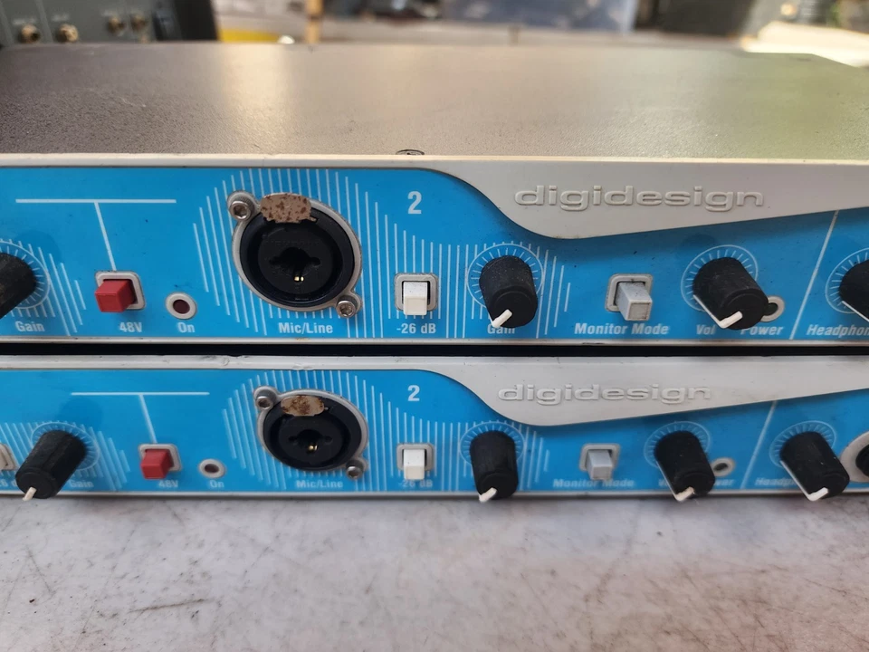 2 Digidesign Digi 001, 8-Channel Recording Hardware Audio Interface Pre-owned - Image 3 of 4