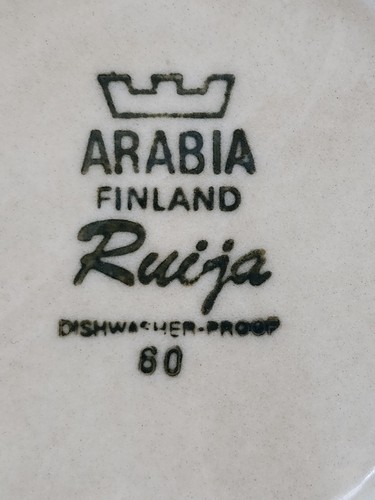 Ruija Troubadour Arabia Finland Lidded Sugar with Creamer - Picture 9 of 21