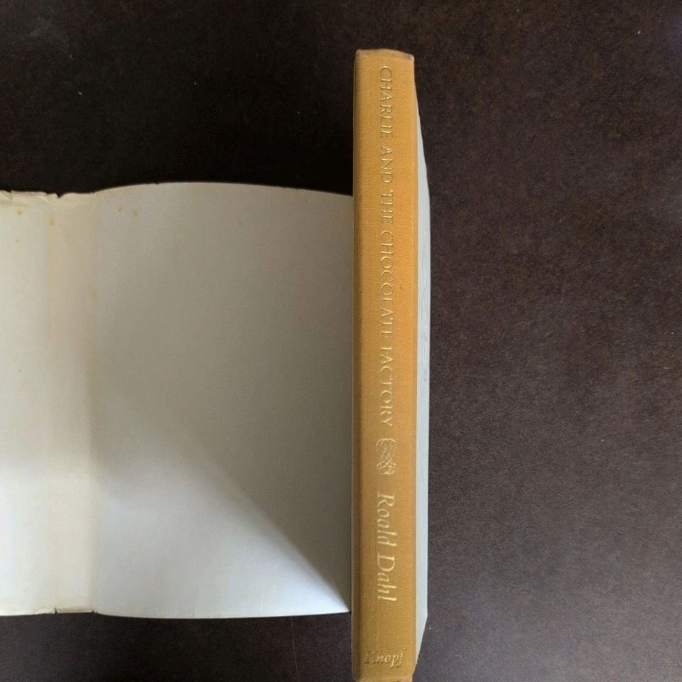 Charlie and The Chocolate Factory Roald Dahl DJ 1964 1st Edition HC Foto 4 de 4