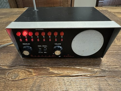 #ad Vintage Electra Bearcat Receiver Scanner Model BC H 2 Works $29.98