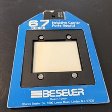 Beseler 6x7cm Negative Carrier for 67 and 35 Series Printmaker Enlargers