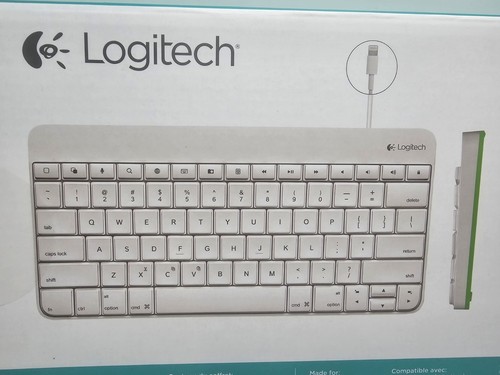 Logitech Wired Keyboard 920-005843 with Lightning Connector for iPad Brand New - Picture 5 of 5