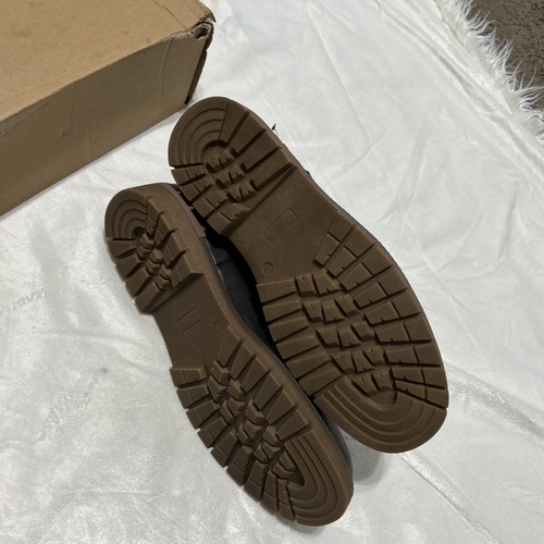 Stivaletti Jousen Milan nuovi con scatola in pelle casual retrò slip on uomo taglia 12 - Foto 11 di 16