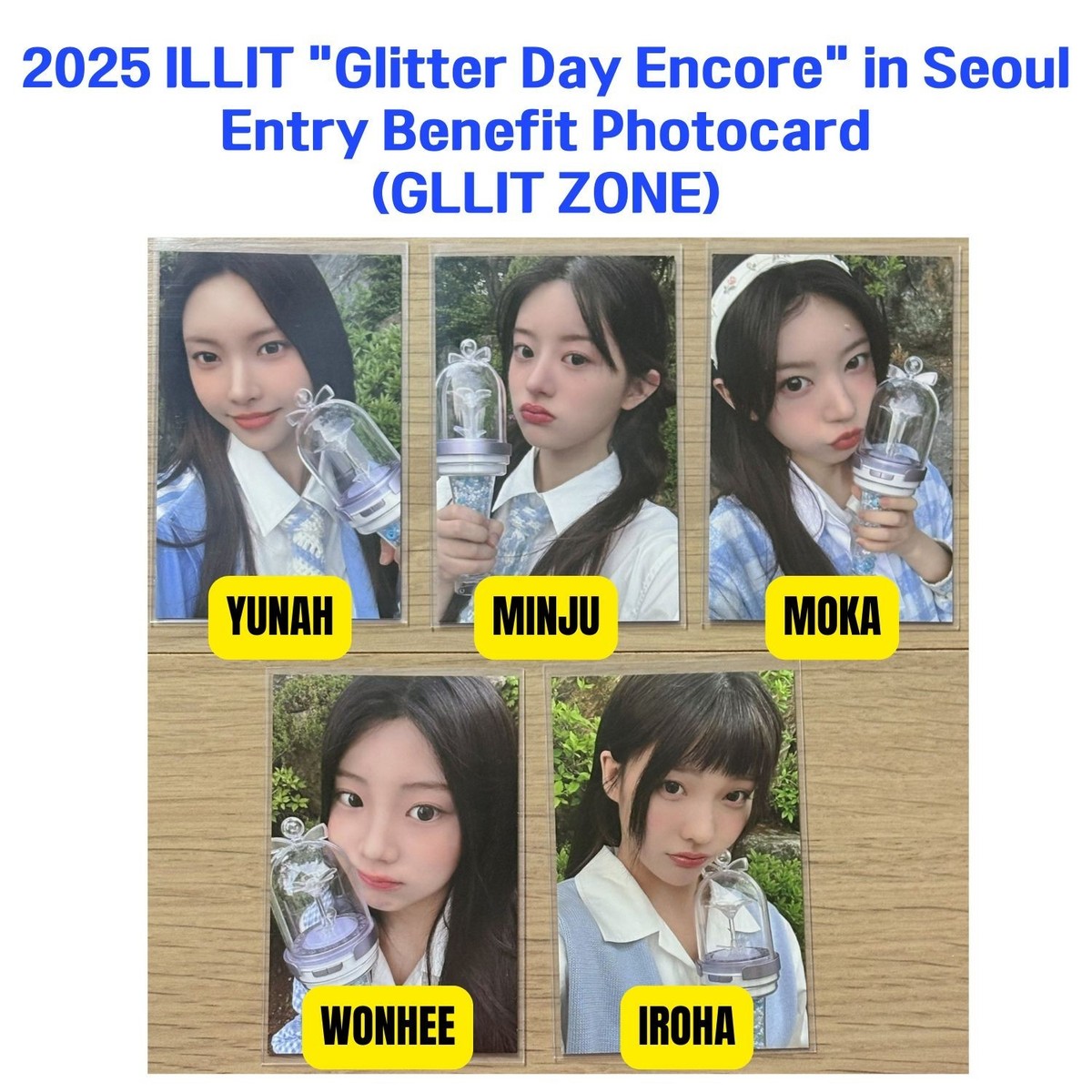 ILLIT 2025 GLITTER DAY ENCORE in Seoul GLLIT ZONE ENTRY BENEFIT
