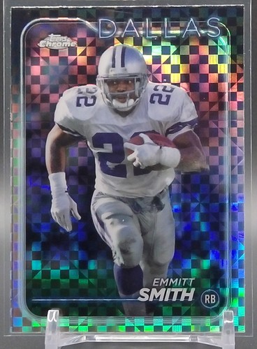 2024 Topps Chrome Geometric Refractor - Emmitt Smith - Bild 1 von 2