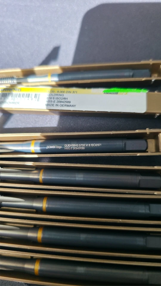 Gühring Gewindebohrer M6 Regelgewinde - Bild 2 von 2