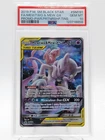 MEWTWO & MEW GX 2019 SM BLACK STAR PROMO #SM191 FULL ART TAG TEAM PSA 10 Q0895