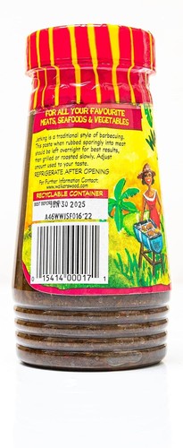Walkerswood Condimento tradizionale giamaicano a scatti, caldo e piccante, 10 oz - Foto 4 di 4