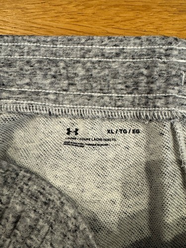 Under Armour Project Rock Grey Black Jersey Gym Sweat Shorts XL BNWT WWE - Picture 6 of 7
