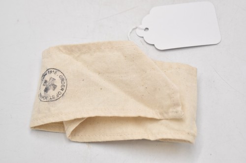 British Army WWI Order of St John Medical Armband – Dated London 1916 - Picture 7 of 24