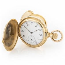 Antique Vacheron Constantin 18K Lever Set Hunter 52mm Pocket Watch #W196837-1