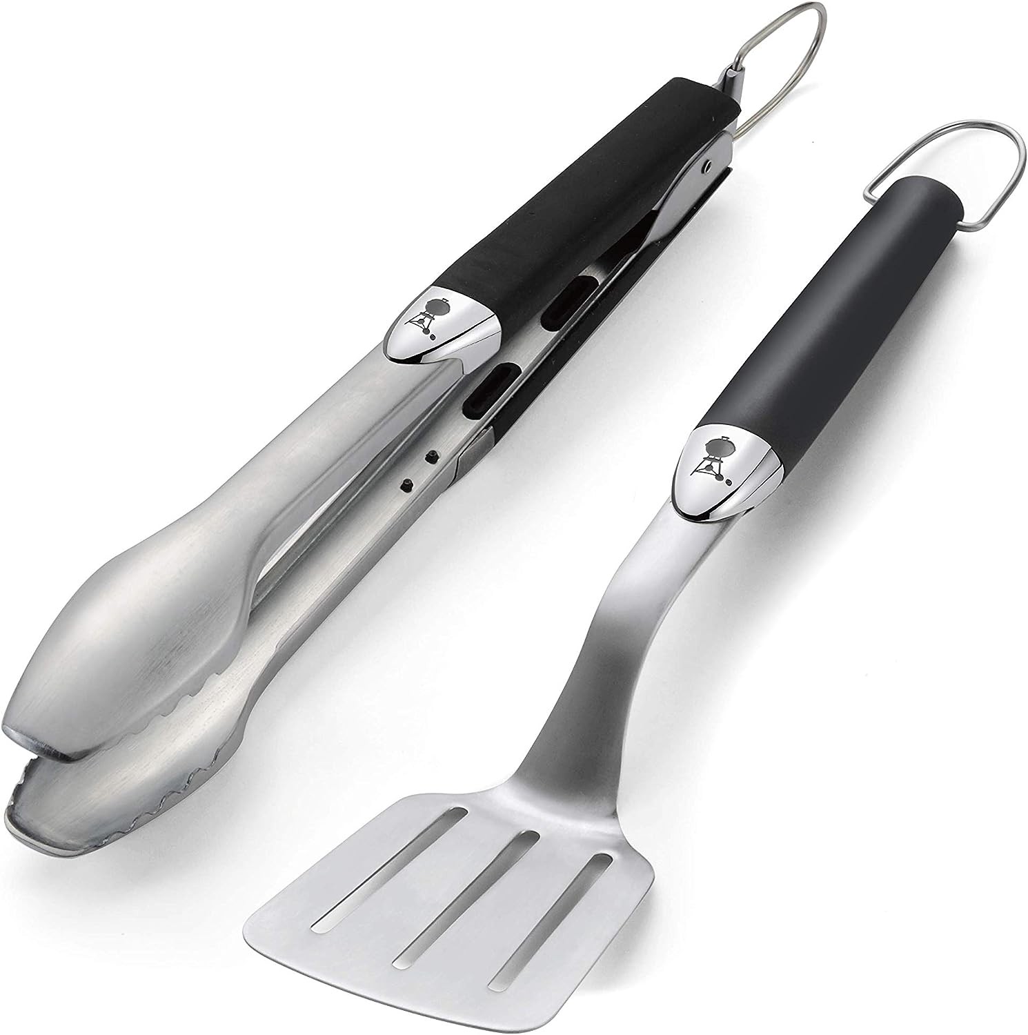 WEBER 6645 Set utensili Premium 2 pezzi spatola e pinza