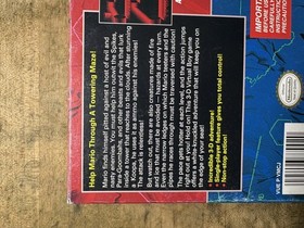 Mario Clash COMPLETE Nice Nintendo Box Manual Inserts Game Virtual Boy