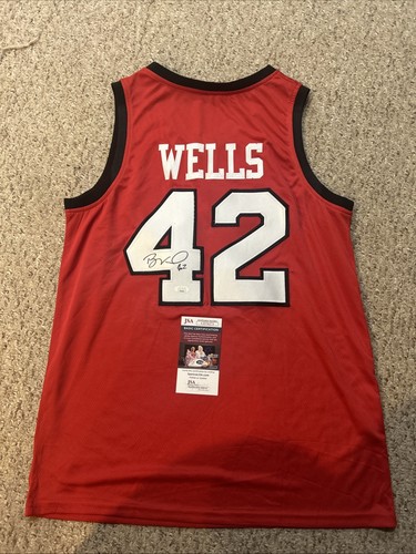 BALL STATE CARDINALS- BONZI WELLS SIGNED AUTOGRAPH JERSEY JSA COA NBA STAR