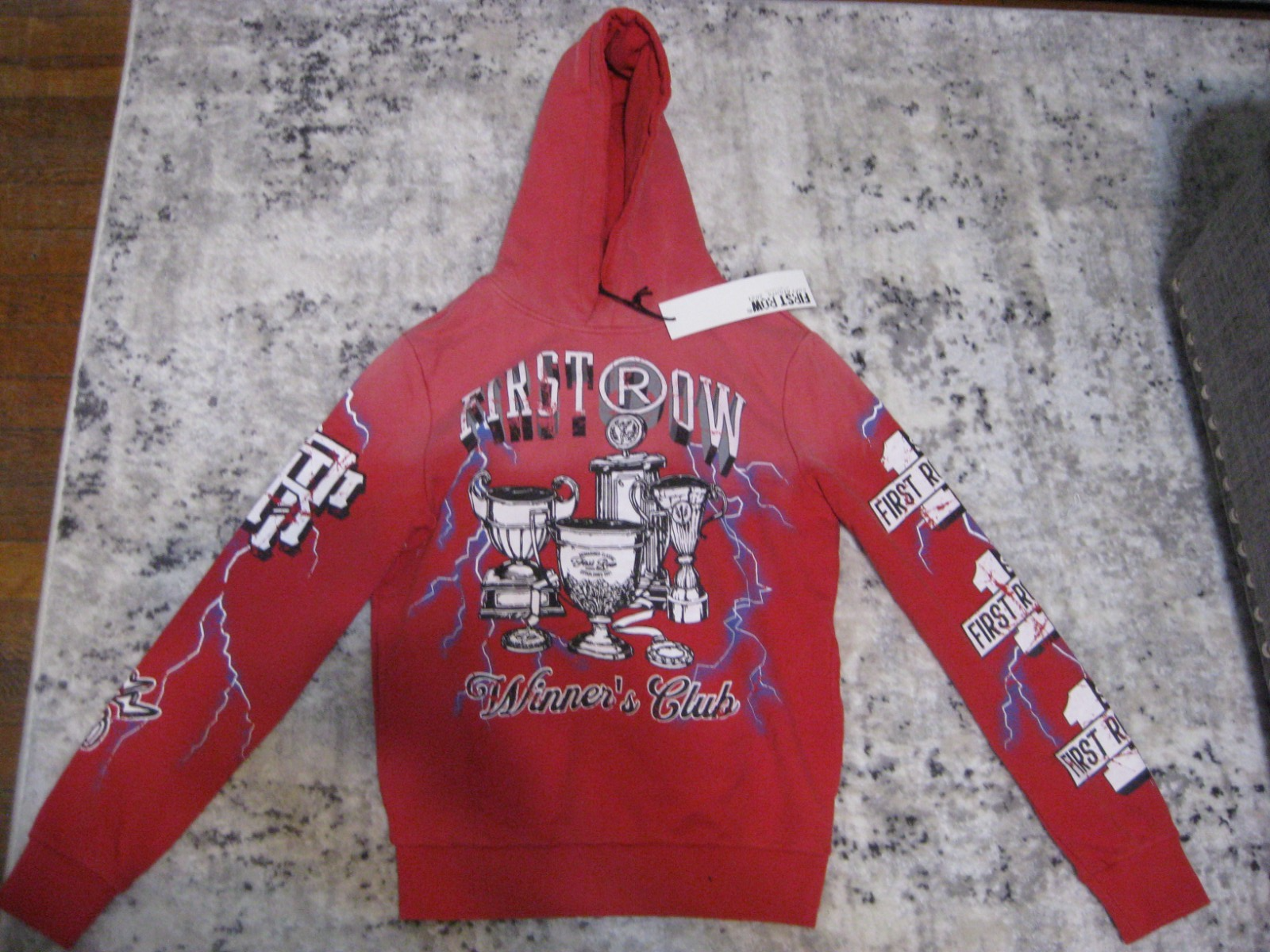 Felpa con cappuccio Prima Fila Trofeo Fleece Ragazzo Taglia L NUOVA con ETICHETTE