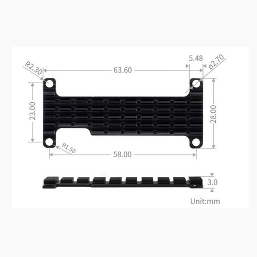 Aluminum Heatsink Screw Pack Set For Raspberry Pi Zero Series Zero /W /2 W /WH - Bild 3 von 7